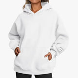 Casual Plain Hoodie