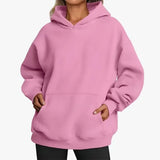 Casual Plain Hoodie