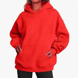 Casual Plain Hoodie