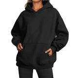 Casual Plain Hoodie