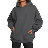 Casual Plain Hoodie