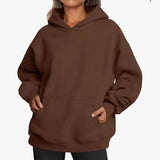 Casual Plain Hoodie