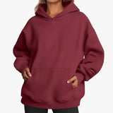 Casual Plain Hoodie