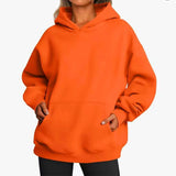 Casual Plain Hoodie