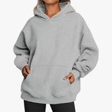 Casual Plain Hoodie